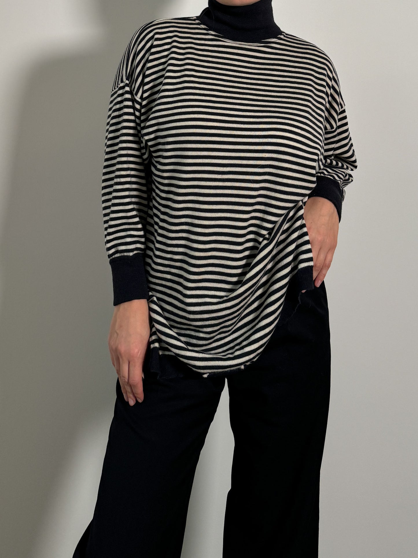 Sportmax pure wool striped pull