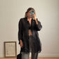 Pure silk black shirt