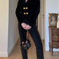 Velvet black jacket