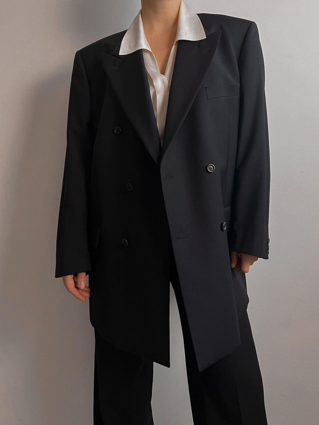Ermenegildo Zegna pure virgin wool blue blazer