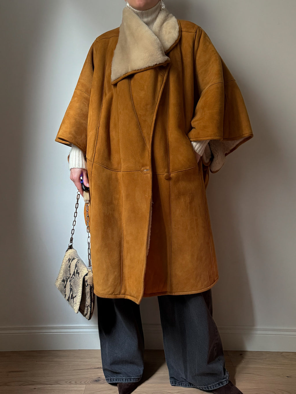 Original Shearling cloak