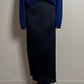 Issey Miyake Pleats Please blue skirt