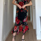 Viscose floral dress