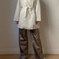 Made in Italy ivory trench