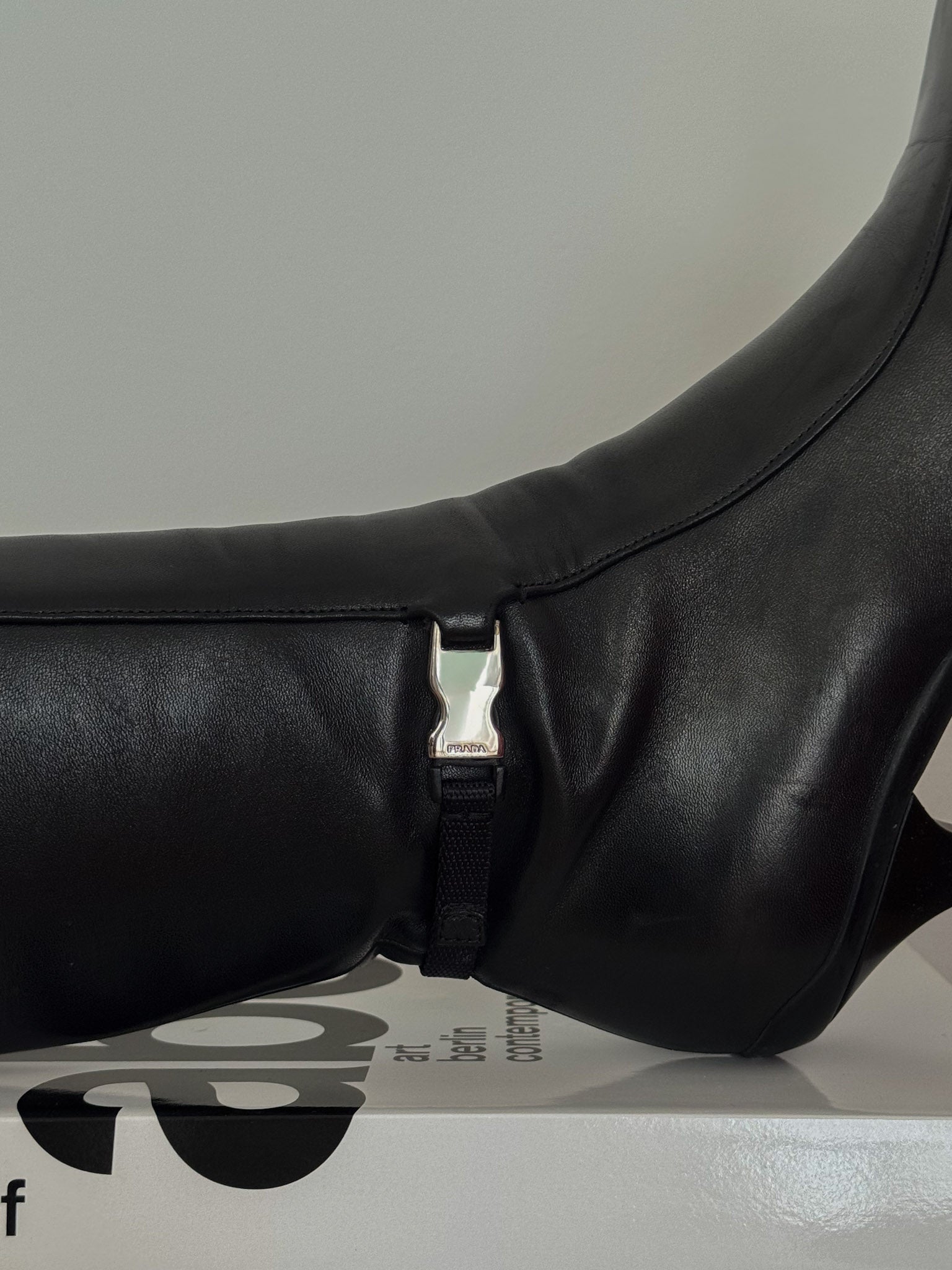 Prada black boots