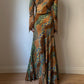 Pure silk long dress