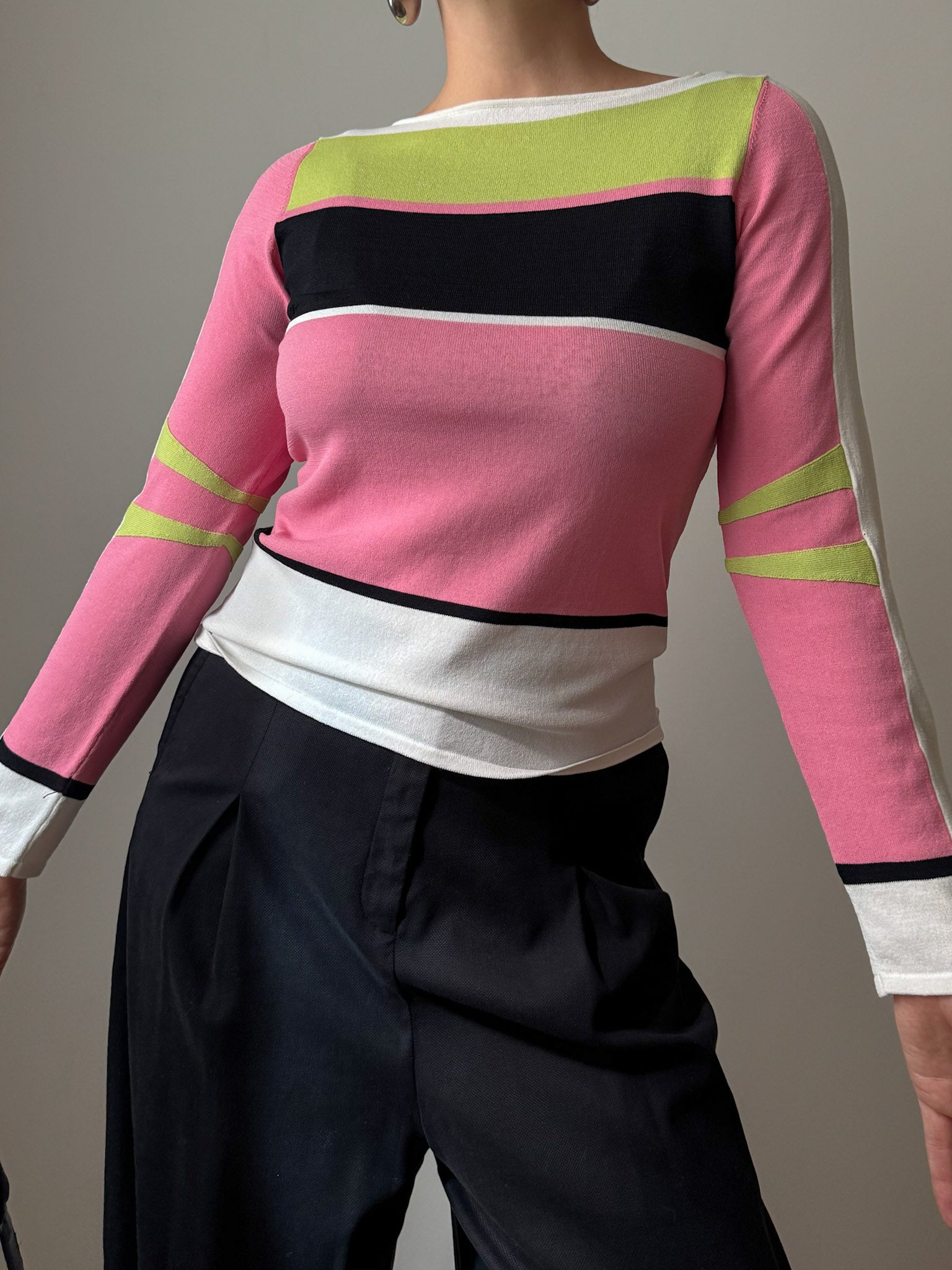 Viscose blend y2k top