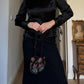 Pure silk black shirt
