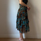 Pure viscose floral dress