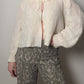 Wool blend ivory cardigan