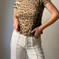 Roberto Cavalli animalier top