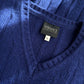 Versace electric blue pull