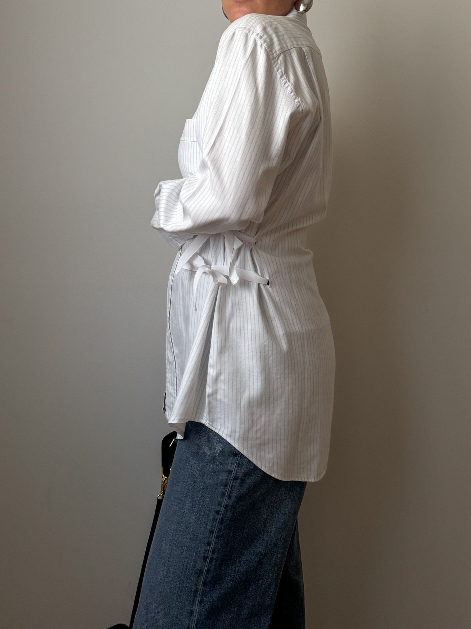 Isotta cotton striped shirt