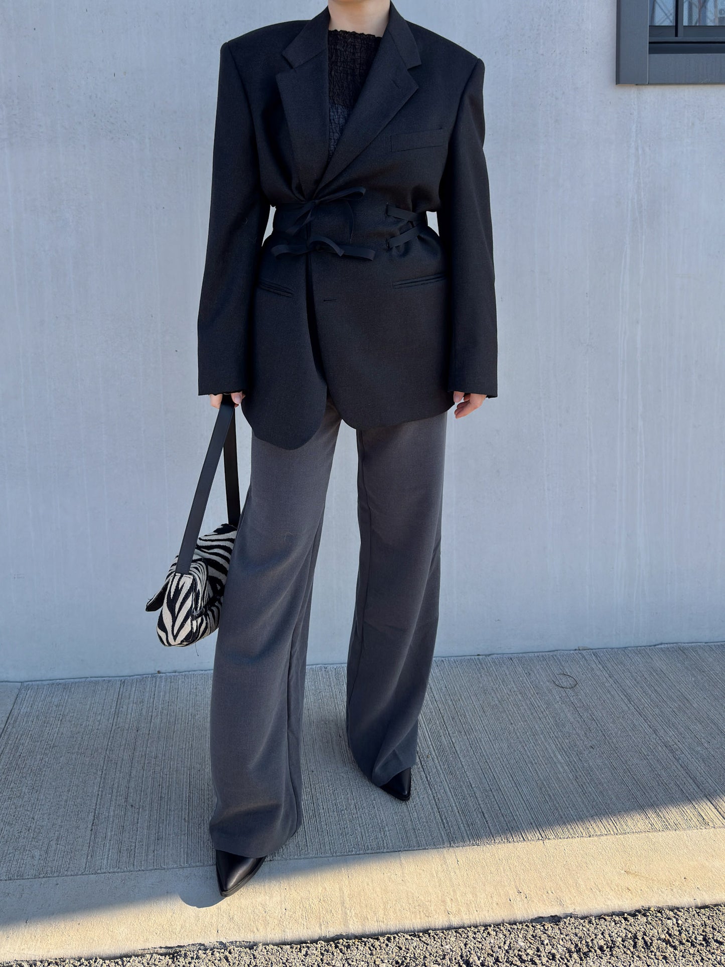 Brando anthracite wool (Lebole)