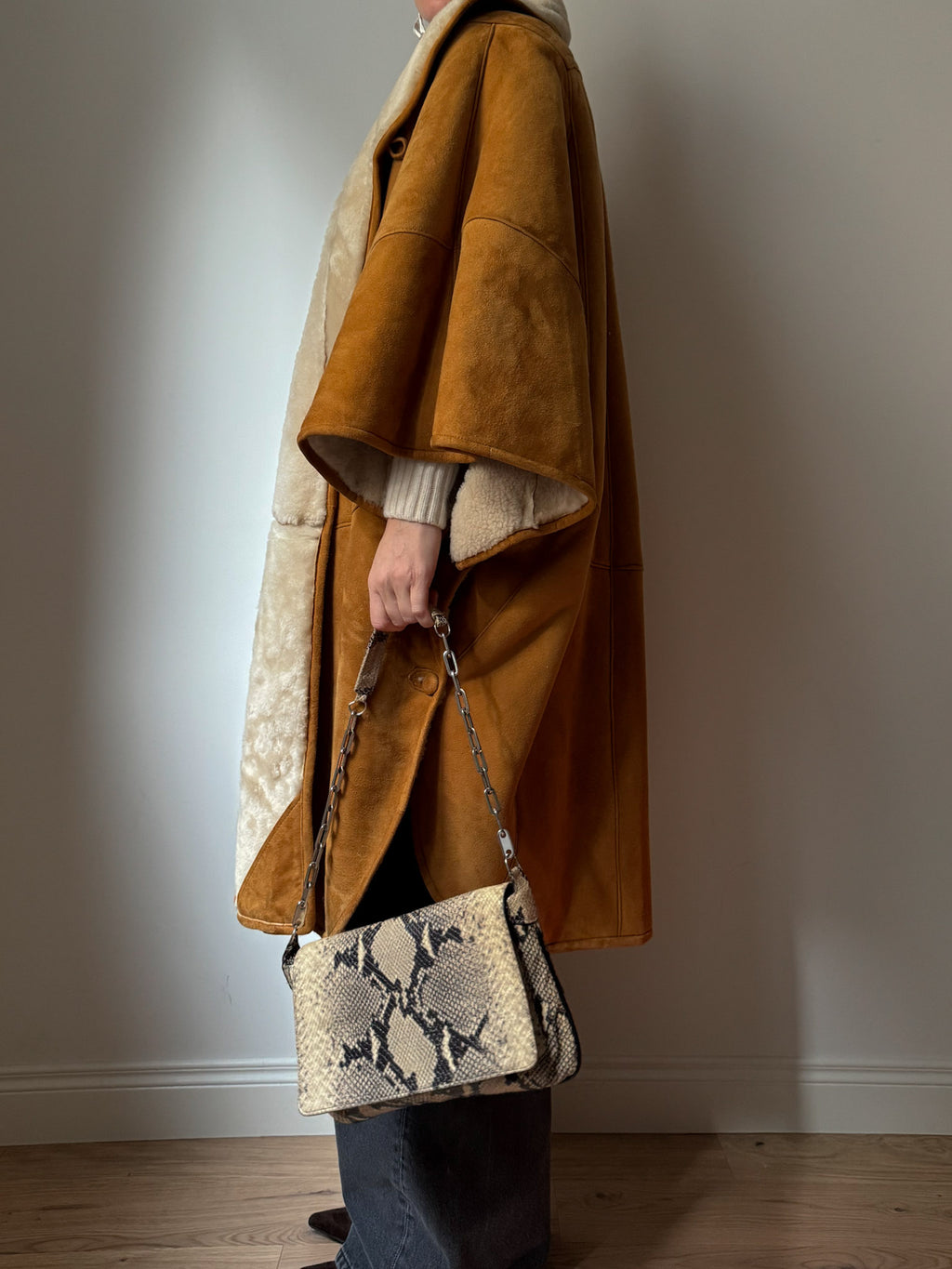 Original Shearling cloak