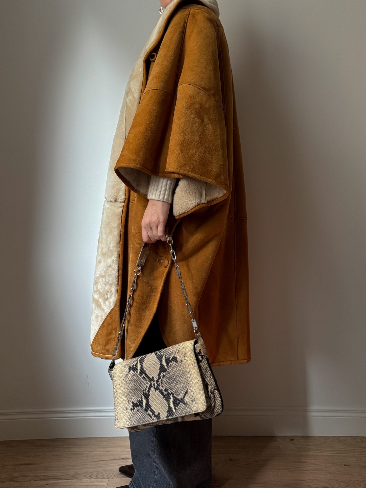 Original Shearling cloak