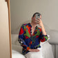 Viscose bright shirt