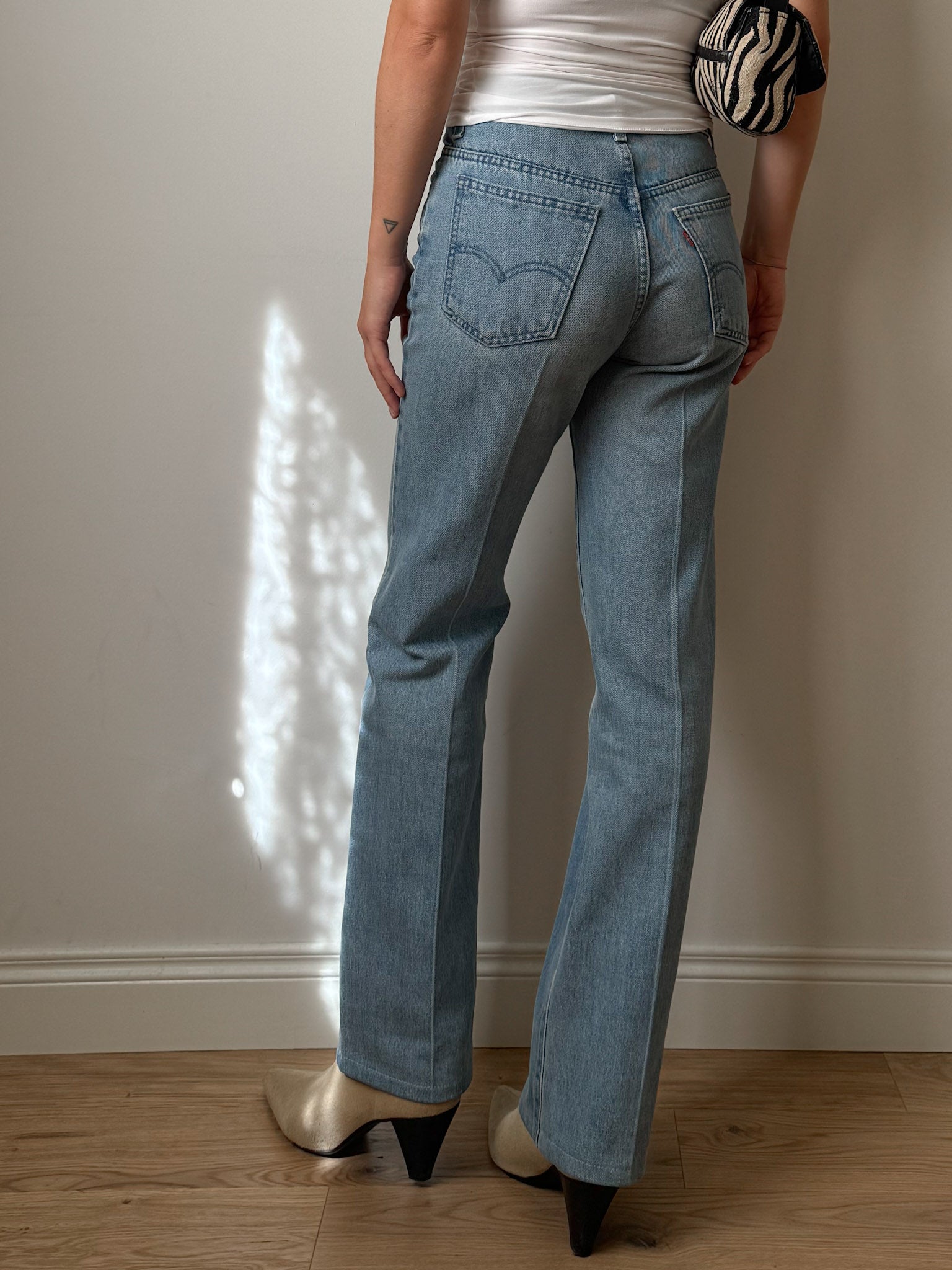 Levi's denim blue jeans