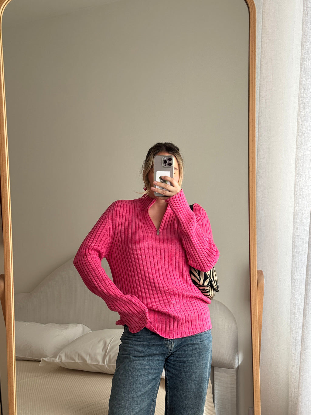 Henry Cotton cyclamen pull