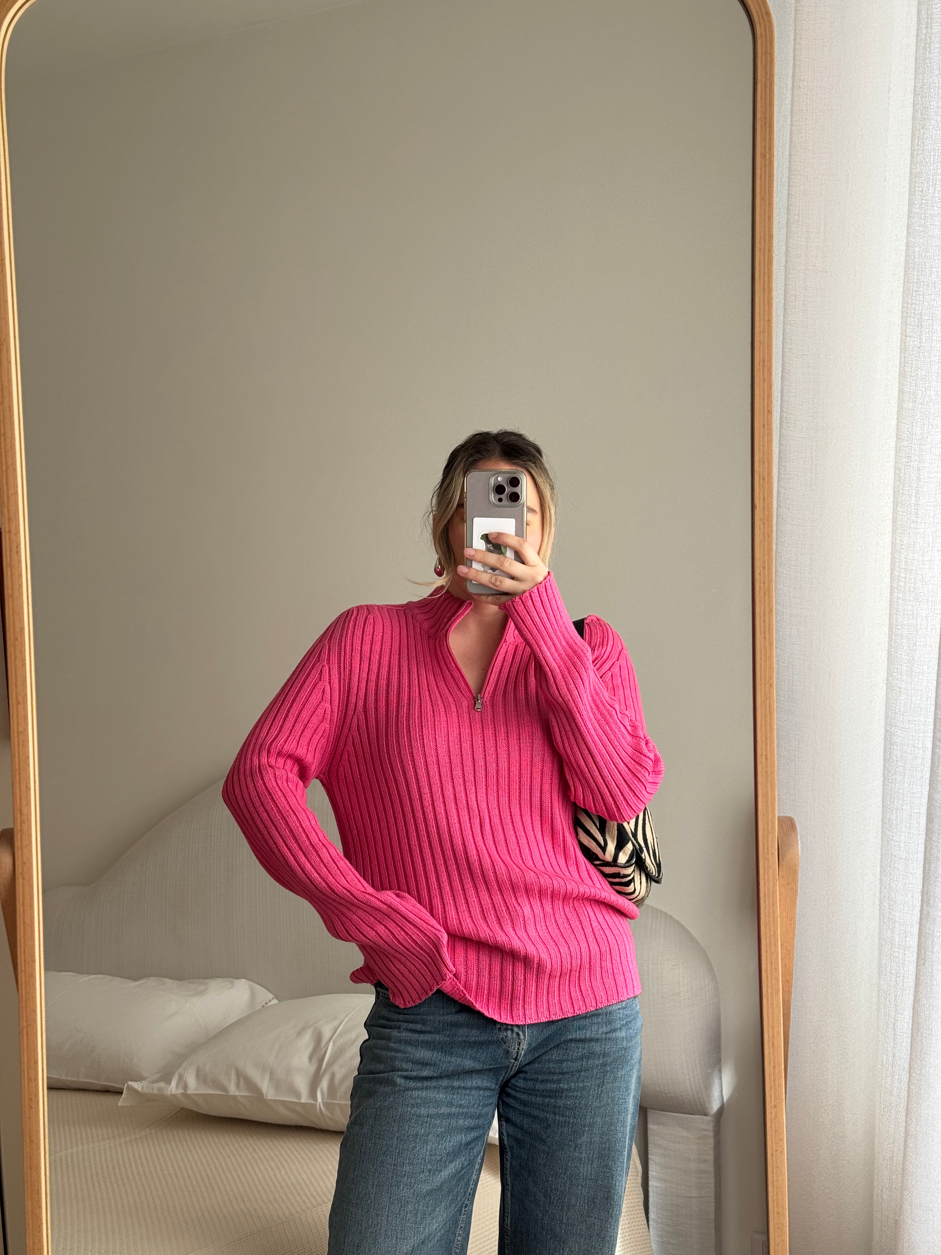 Henry Cotton cyclamen pull