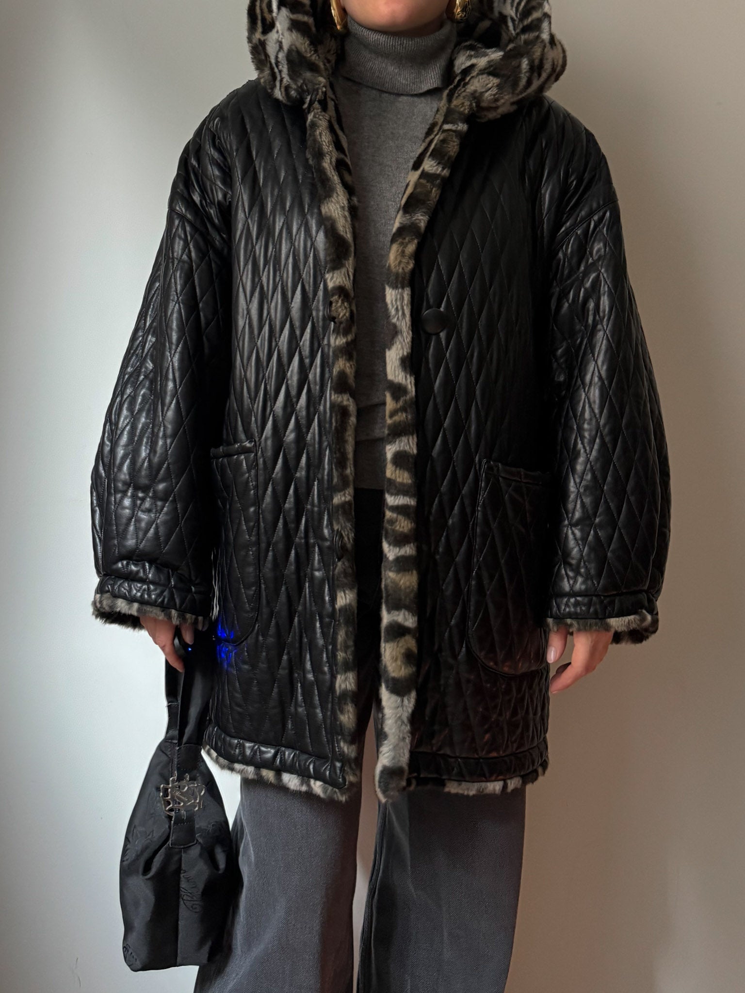 Animalier double face fake fur