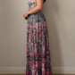 Embroidered floral romantic dress