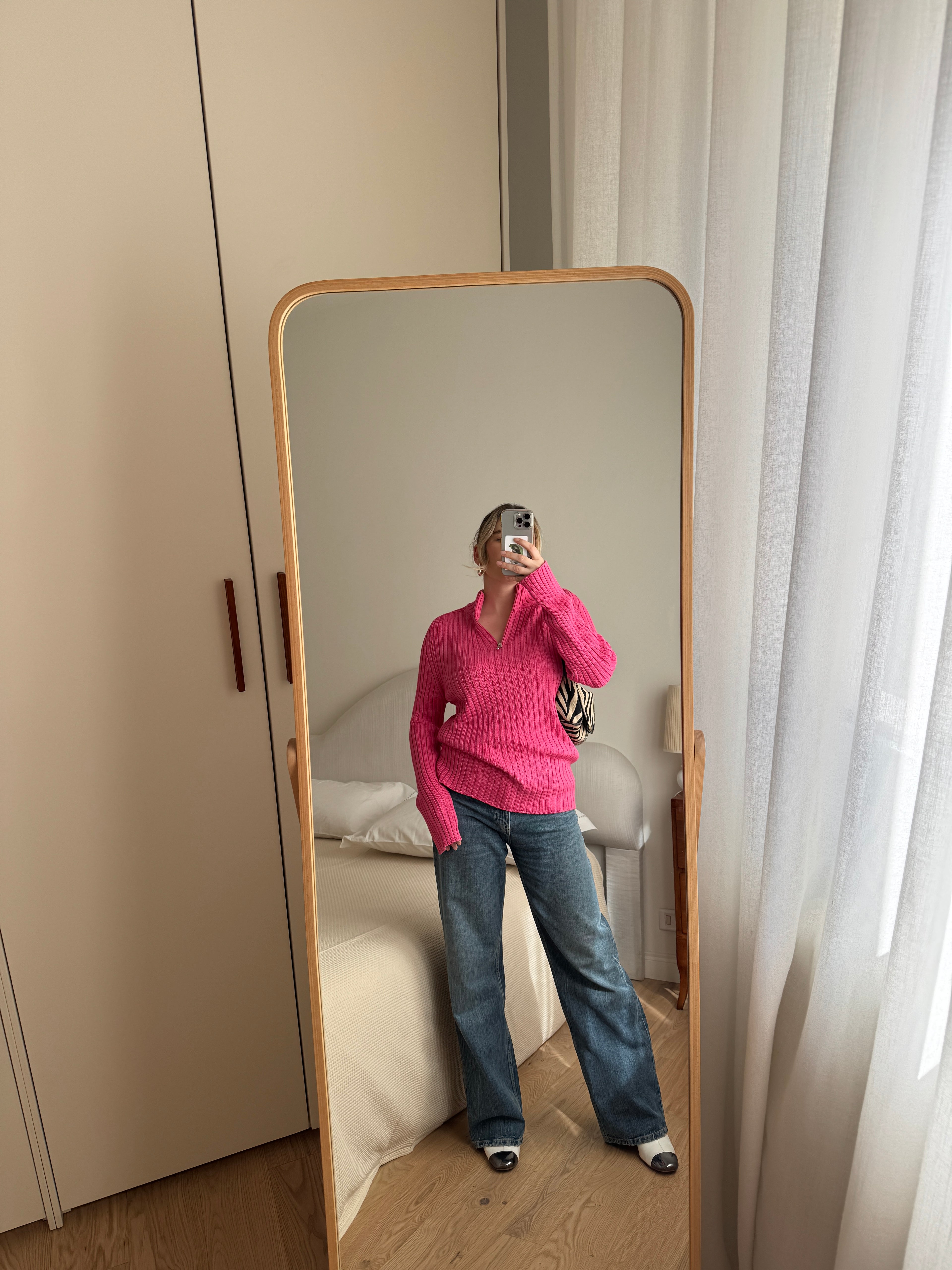 Henry Cotton cyclamen pull