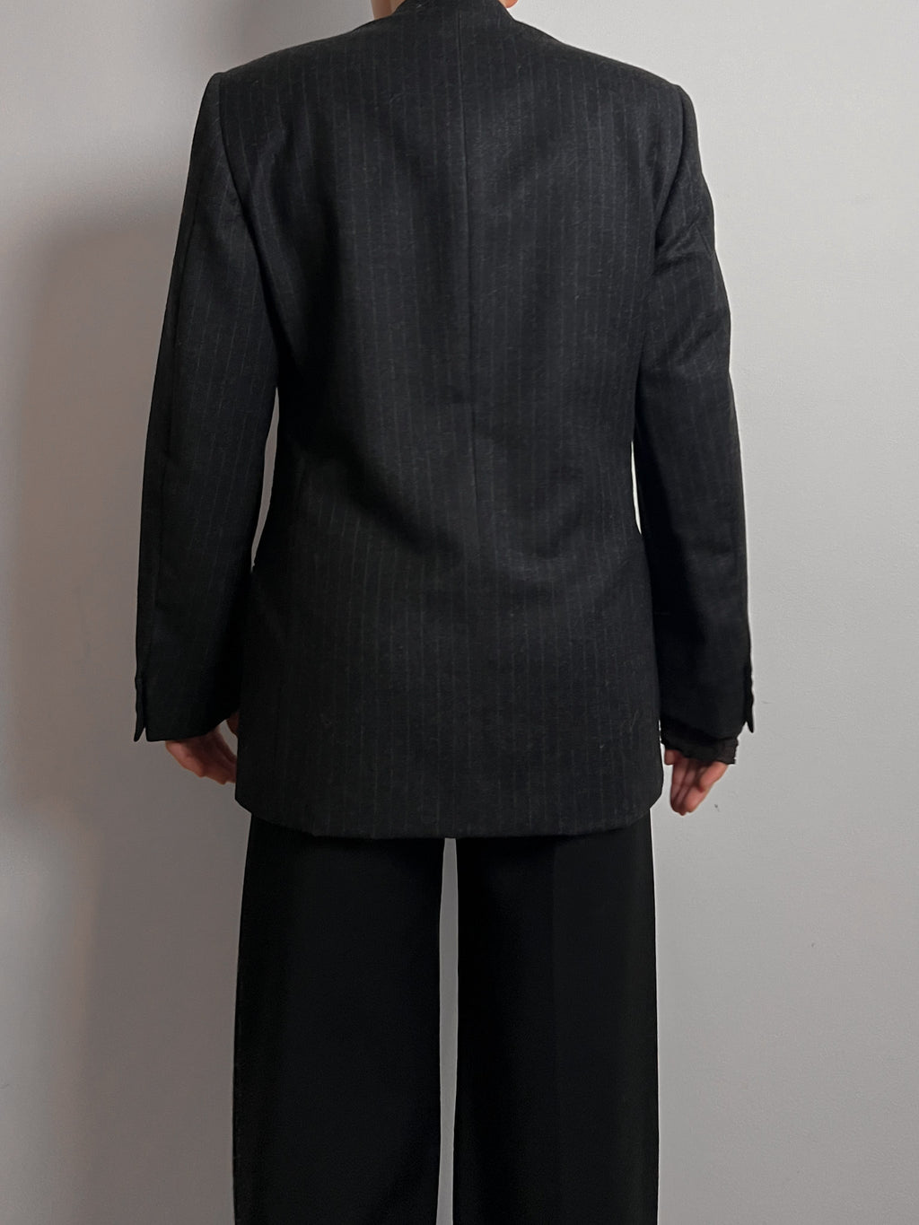Marzotto pure virgin wool grey blazer