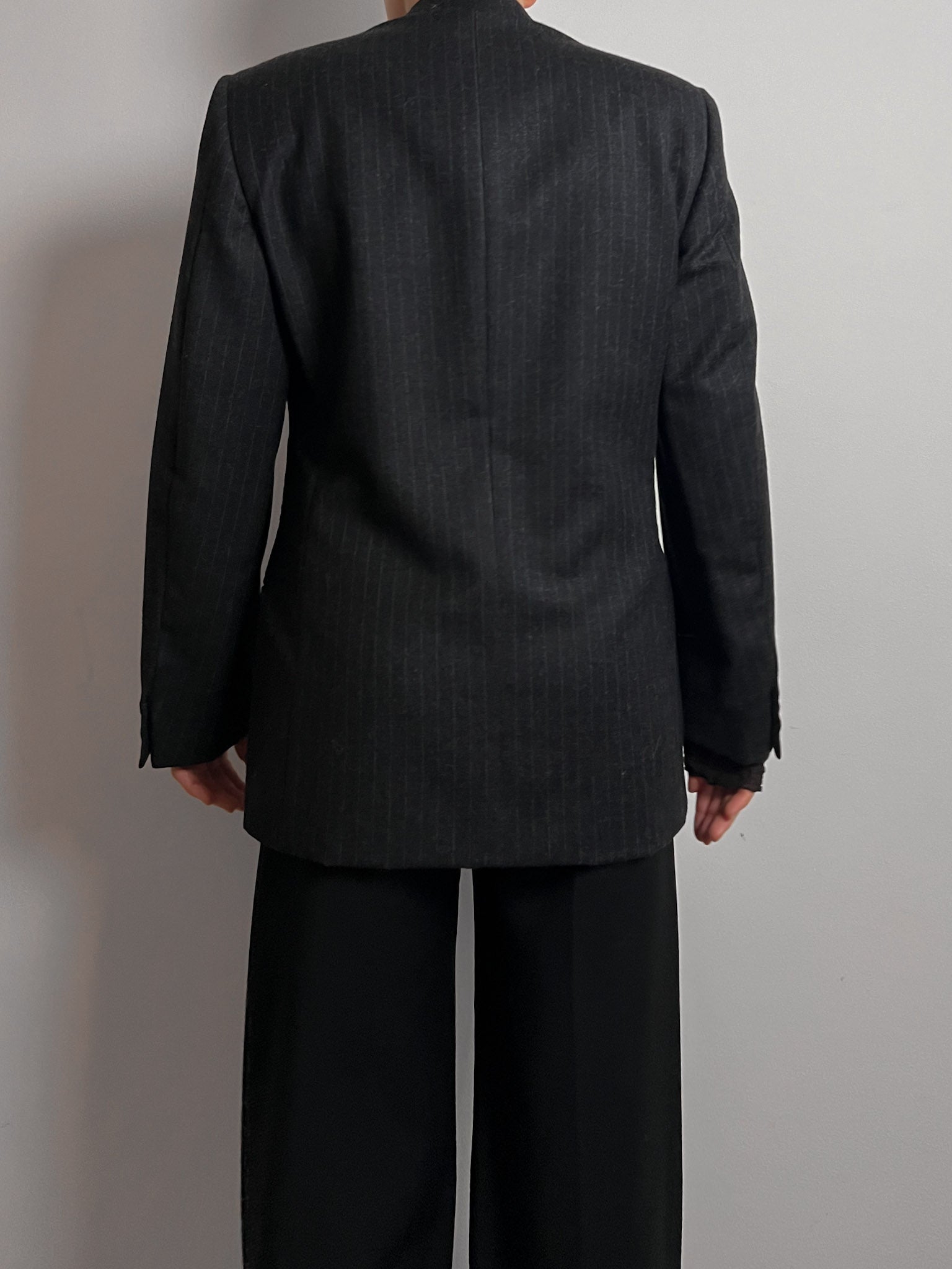Marzotto pure virgin wool grey blazer