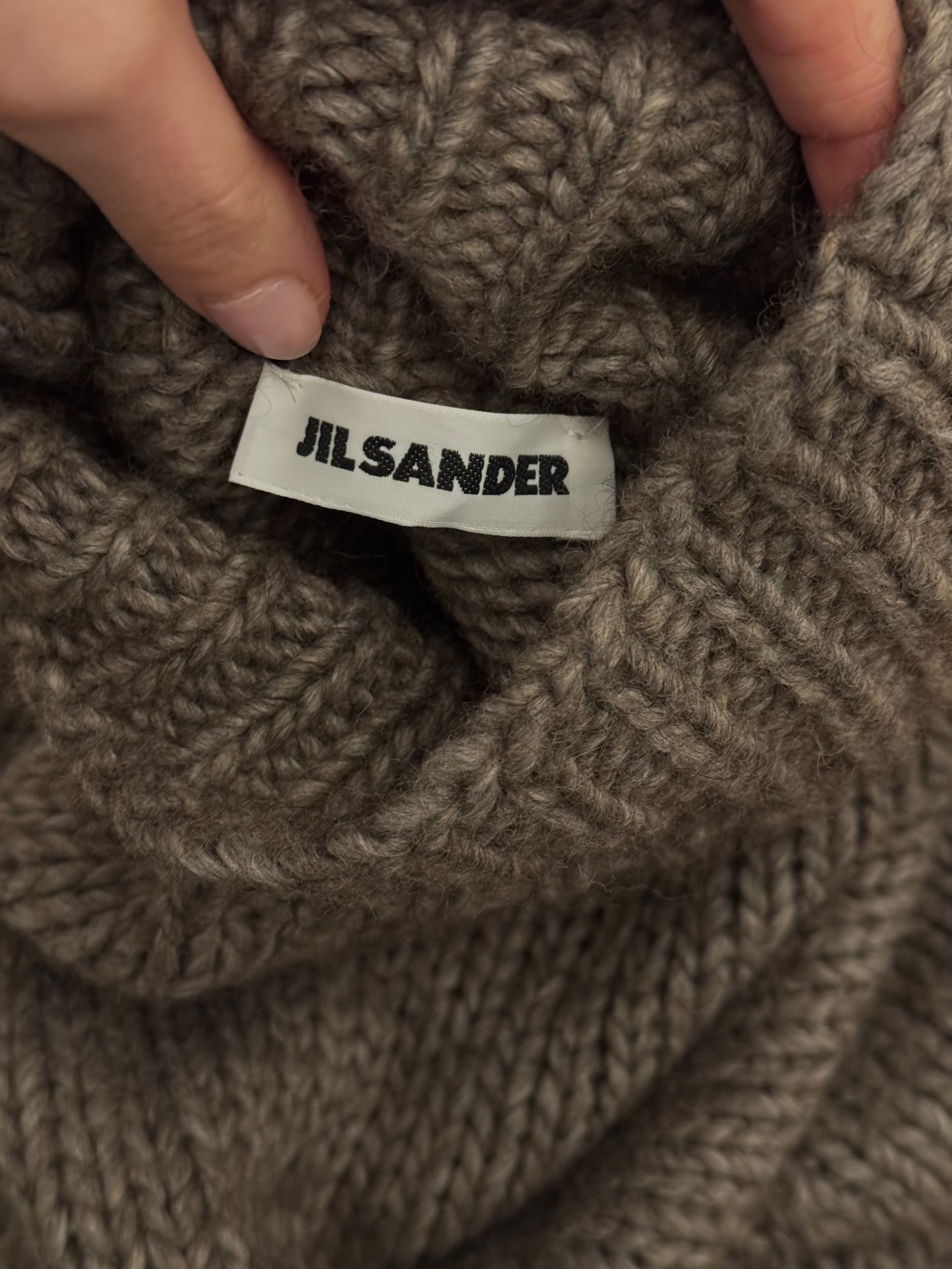 Gil Sander wool and alpaca pull
