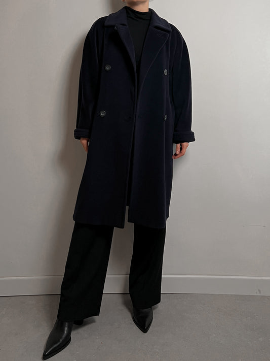 Max Mara pure wool bue coat