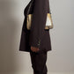 Pure wool chocolate blazer