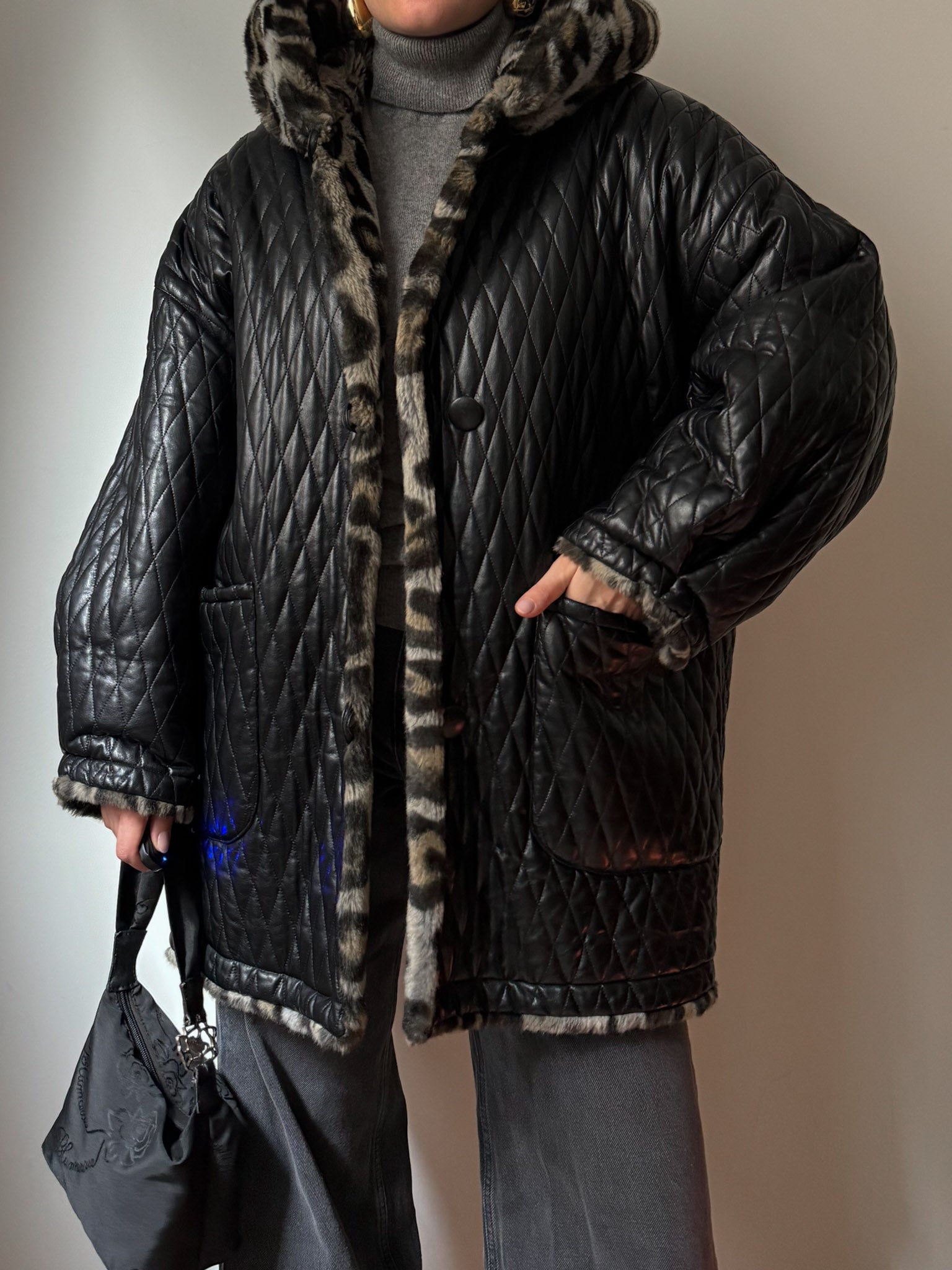 Animalier double face fake fur