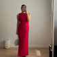 Embroidered strawberry dress