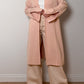 Pure wool pink long cardigan