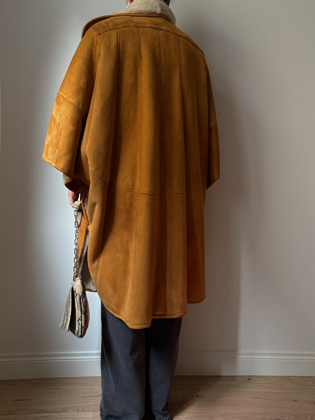 Original Shearling cloak