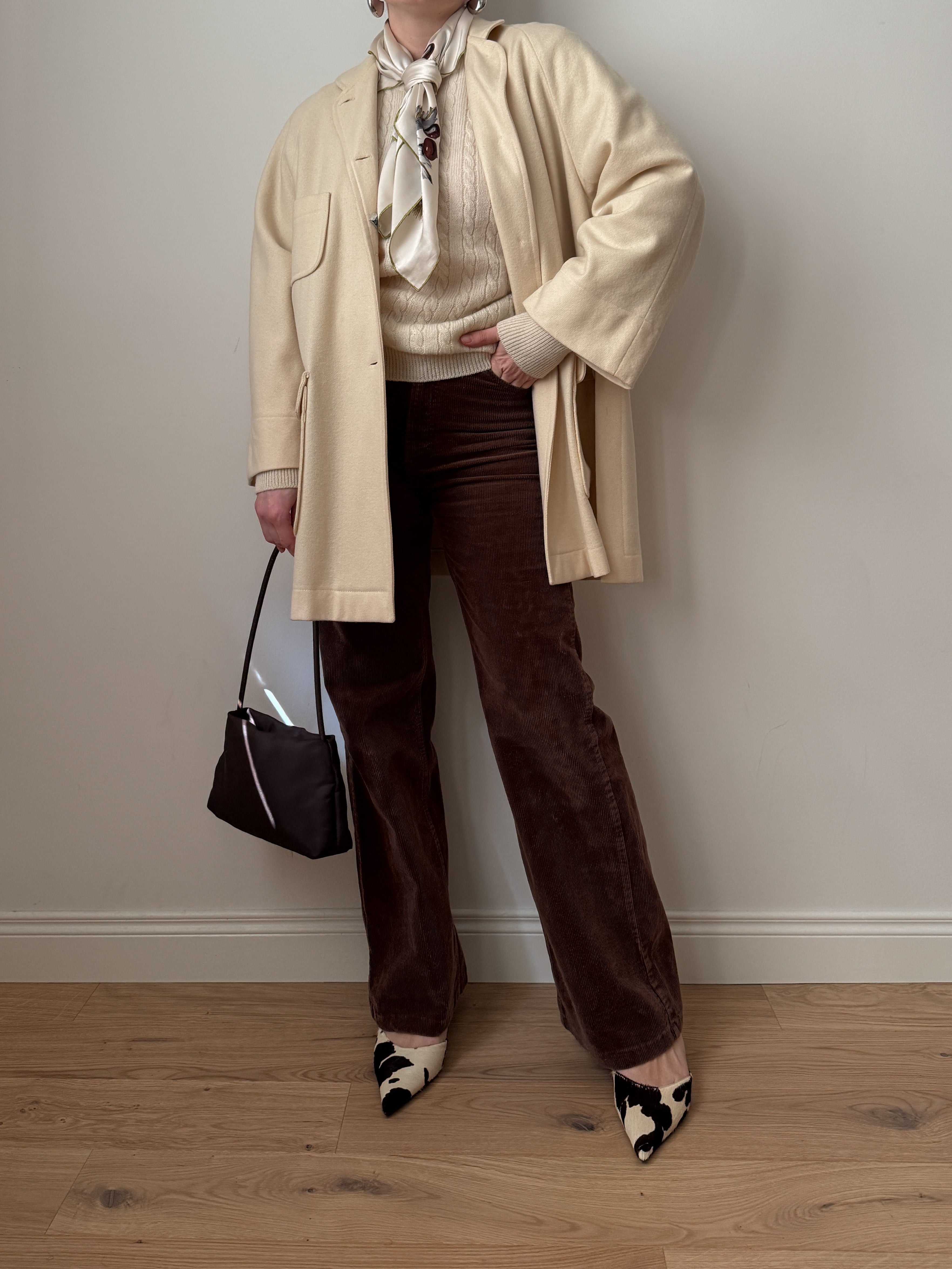 Pure wool ivory jacket