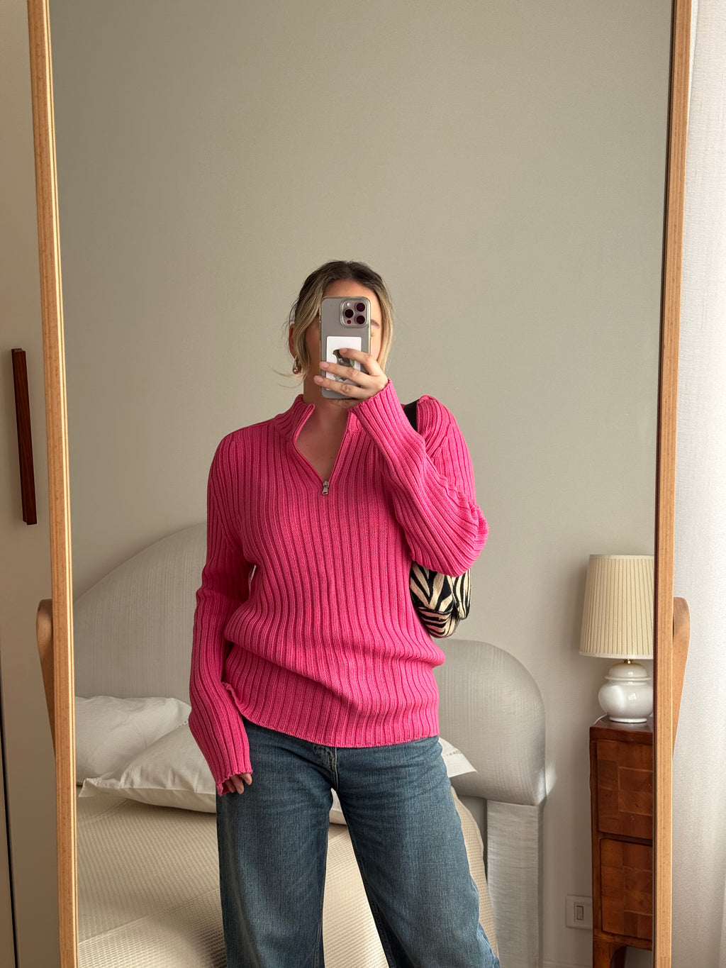 Henry Cotton cyclamen pull