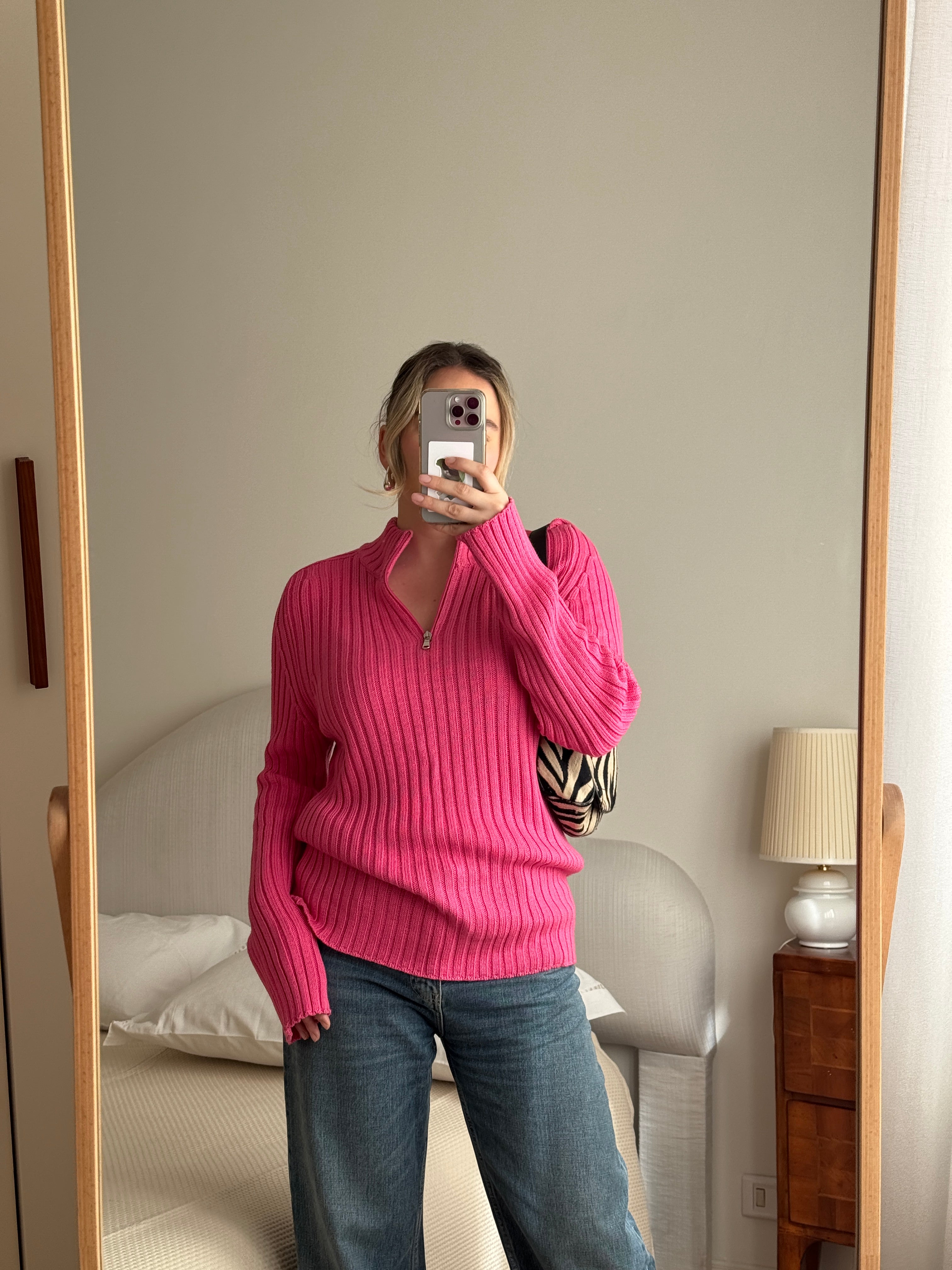 Henry Cotton cyclamen pull