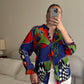Viscose bright shirt