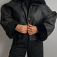 Renewed black original Shearling