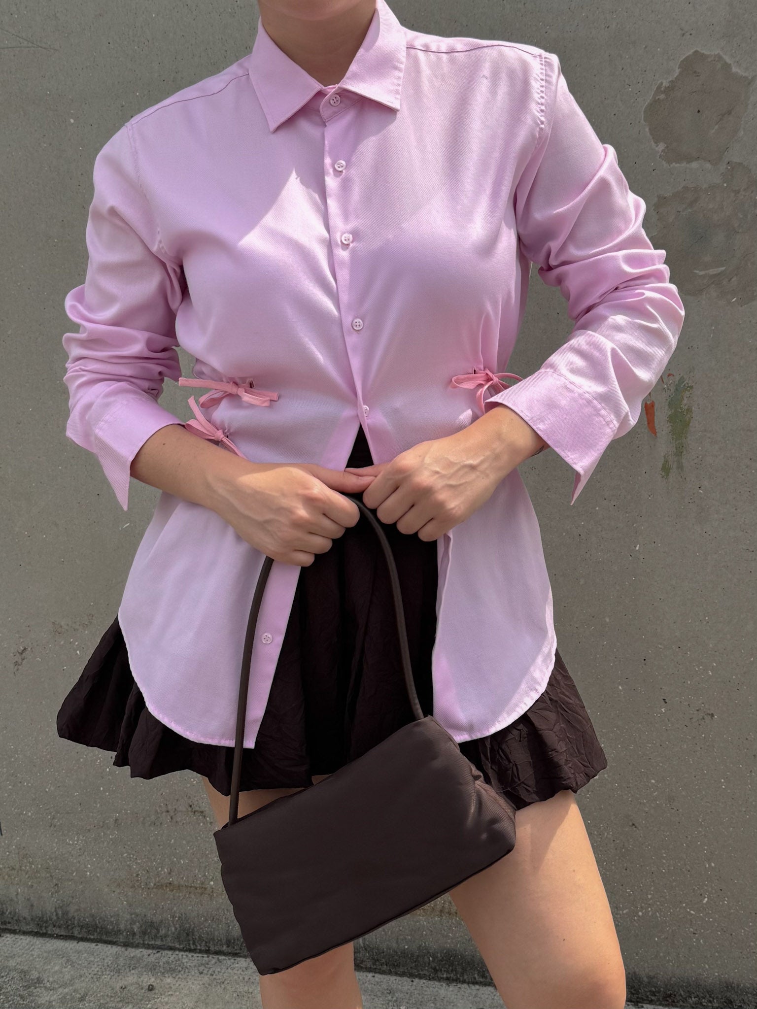 Isotta baby pink cotton