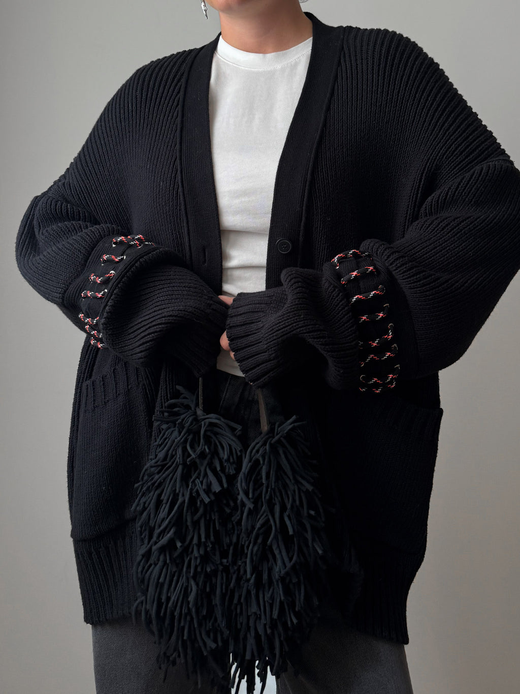 Armani cotton and wool cardigan