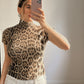 Roberto Cavalli animalier top