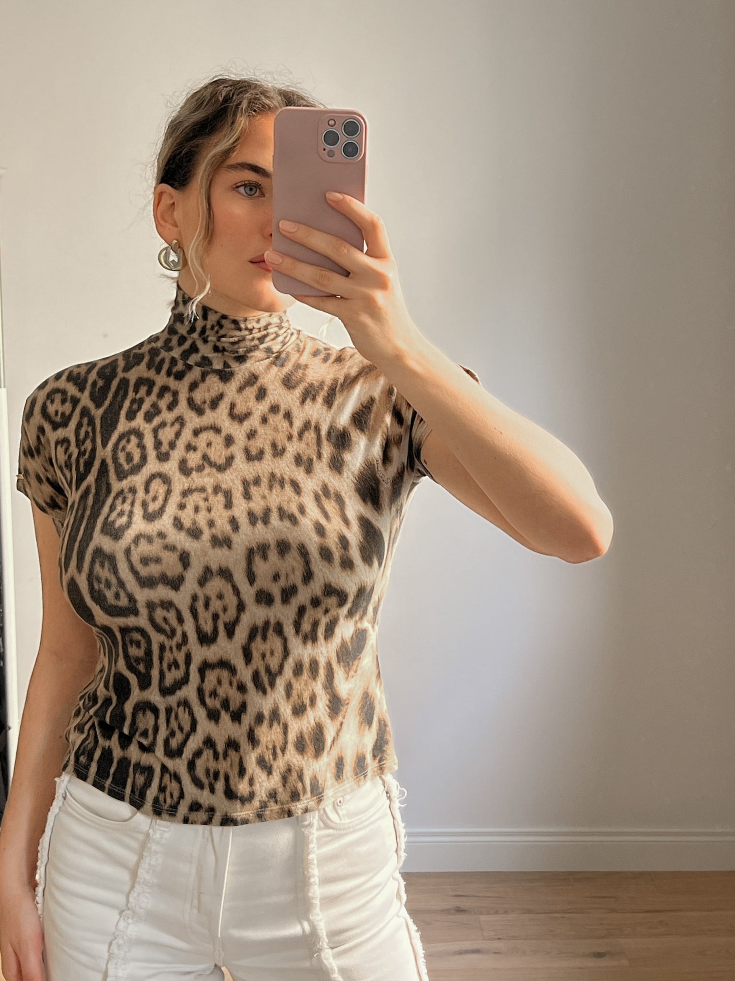 Roberto Cavalli animalier top