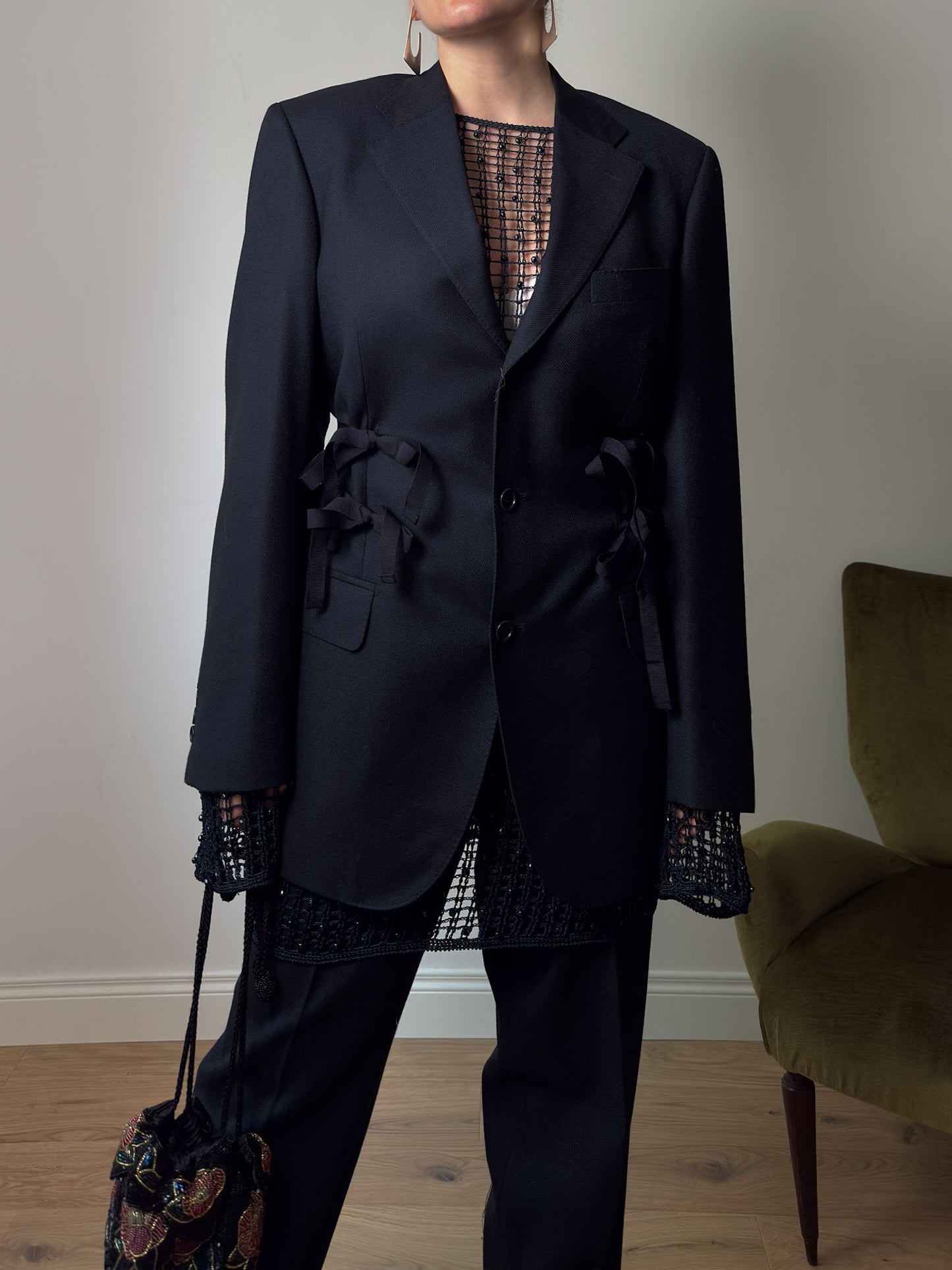 Brando blue suit