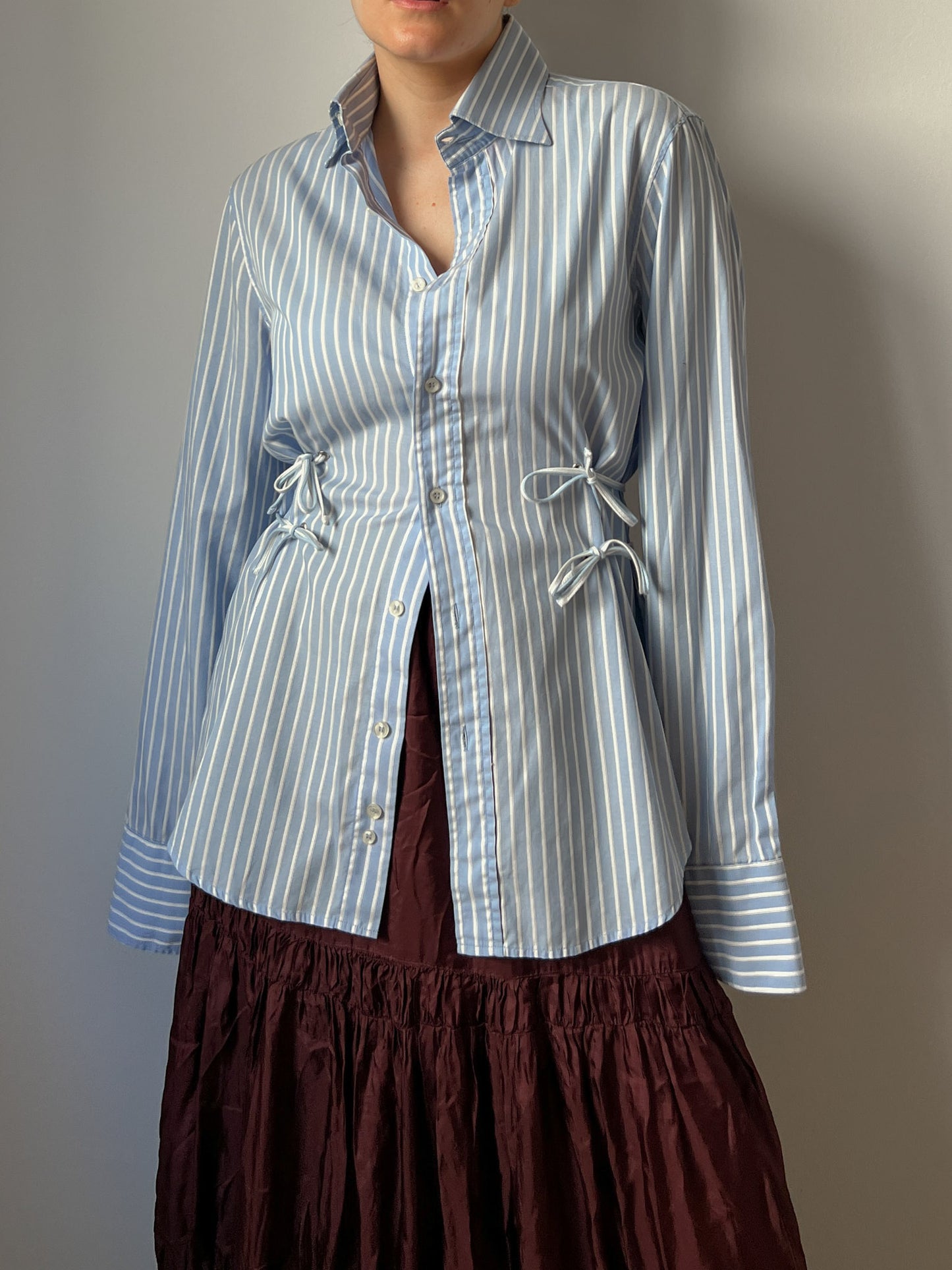 Isotta striped cotton