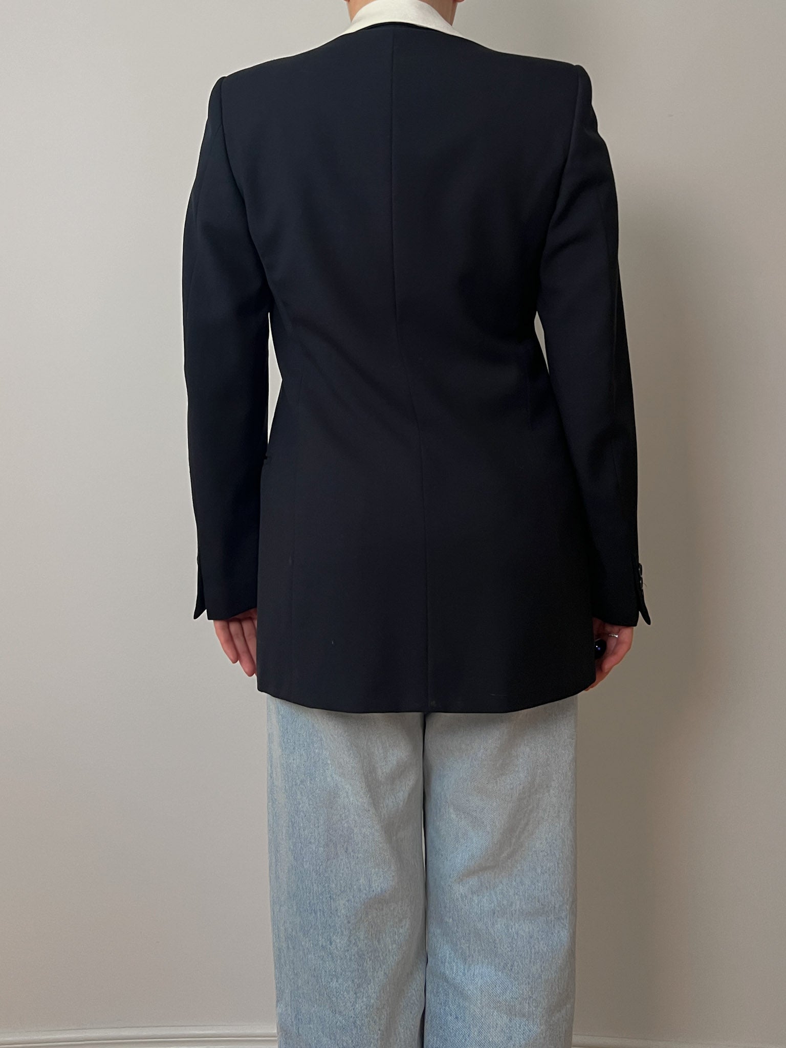 Pure virgin wool blue blazer