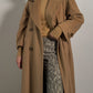 Pure camel wool camel  coat