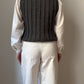 Pure wool grey vest